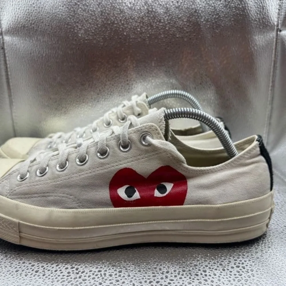 Size M10/W12 Converse‎ Chuck 70 Comme des Garçons Unisex Off White Sneakers
